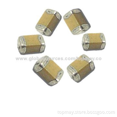 Ceramic Capacitor with 100V DC Rated Voltage and 0.15% Dissipation FactorNew